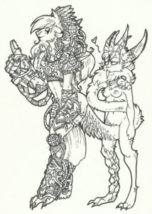 Rating: Questionable Score: 0 Tags: 6_breasts aita anthro armor black_and_white breasts chain chaos chaos_daemon chest_tuft clothed clothing daemon_of_slaanesh daemonette_(warhammer) demon duo e621 feathers female fur grostenmeiers hi_res holding_object holding_weapon hook horn machine male monochrome multi_breast nipples noisemarine nude partially_clothed presenting richter scar simple_background spikes supernumerary_breasts tail tuft warhammer_(franchise) weapon white_background User: bunchy7s
