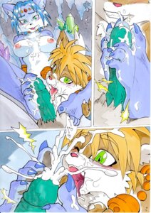 Rating: Explicit Score: 0 Tags: 4_toes anthro anthro_on_anthro artik_ninetails balls big_breasts blue_body blue_fur blue_hair blush bodily_fluids breasts butt canid canine canon_x_oc comic cum cum_on_face cum_on_feet cumshot daena daigaijin e621 ejaculation erection feet female fondling foot_fetish foot_on_balls foot_play footjob foreskin fox fur genital_fluids genitals group hair heart_symbol hindpaw humanoid_feet humanoid_genitalia humanoid_penis krystal_(star_fox) legend_of_mana licking male male/female mammal mana_(series) nintendo nipples nude orgasm paws penile penis plantigrade sex soles square_enix star_fox toes tongue tongue_out two-footed_footjob white_body white_fur User: bunchy7s