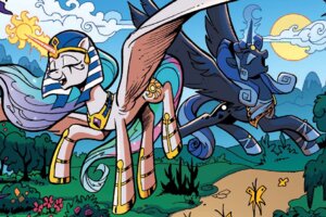 Rating: Safe Score: 0 Tags: artemis_luna_(idw) collar crown cutie_mark duo e621 egyptian equid equine feathered_wings feathers female feral flying glowing greek hair hasbro headgear horn idw_publishing jewelry magic mammal multicolored_hair my_little_pony my_little_pony_(idw) mythological_creature mythological_equine mythology necklace official_art purple_eyes ra_celestia_(idw) reformed smile sparkles unknown_artist winged_unicorn wings User: bunchy7s