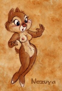 Rating: Questionable Score: 0 Tags: anthro blush breasts brown_body brown_fur chip_'n_dale chipmunk clarice_(disney) disney e621 female fur ground_squirrel mammal nipples nude pink_nose rodent sankam sciurid solo User: bunchy7s