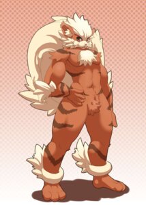 Rating: Safe Score: 0 Tags: 3_toes 4_fingers abstract_background anthro arcanine barefoot biped biri brown_body brown_fur canid canine chest_tuft e621 feet fingers fur generation_1_pokemon hand_on_hip looking_at_viewer male mammal muscular muscular_anthro muscular_male nintendo nude orange_body orange_fur pokemon pokemon_(species) pokemorph pubes raised_tail red_eyes riot41 solo standing stripes tail toes tuft User: bunchy7s