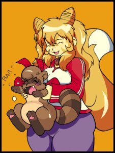 Rating: Safe Score: 0 Tags: ambiguous_gender anthro black_border blonde_hair border brown_body brown_fur canid canine collar dktorzi duo e621 fangs female fox fur hair mammal pawpads paws procyonid raccoon standing tail teeth User: bunchy7s Rating: Safe Score: 0 Tags: ambiguous_gender anthro black_border blonde_hair border brown_body brown_fur canid canine collar dktorzi duo e621 fangs female fox fur hair mammal pawpads paws procyonid raccoon standing tail teeth User: bunchy7s