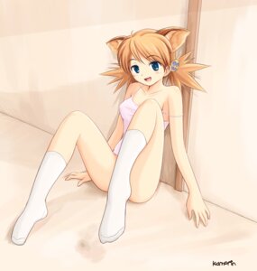 Rating: Questionable Score: 0 Tags: animal_ears blue_eyes blush bottomless camisole cat_ears clothing convenient_censoring convenient_leg female footwear knee_socks kneehighs kneesocks looking_at_viewer no_panties off_shoulder open_mouth red_hair rule34 ryp sasamori_karin smile socks solo to_heart_(series) to_heart_2 white_socks User: bunchy7s
