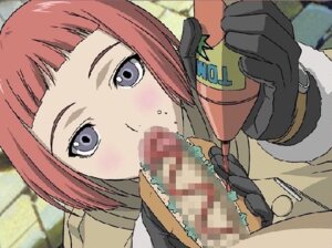 Rating: Explicit Score: 0 Tags: 1girls artist_request bangs blunt_bangs bob_cut censored clothed fellatio female food_penetration gloves hot_dog ketchup last_exile lavie_head male oral penis penis_hot_dog penis_in_hot_dog_bun red_hair rule34 short_hair solo User: bunchy7s