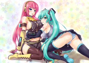 Rating: Explicit Score: 0 Tags: 2girls all_fours aqua_eyes aqua_hair ass blue_eyes blue_striped_panties blush boots breasts cameltoe covered_nipples cum cum_on_ass cum_on_body cum_on_breasts cum_on_clothes cum_on_face cum_on_hair cum_on_lower_body cum_on_thighs cum_on_upper_body detached_sleeves erect_nipples facial female female_only hatsune_miku headphones headset hug huge_breasts kawase_seiki kneeling large_breasts long_hair long_twintails looking_at_viewer looking_back megurine_luka multiple_females multiple_girls navel nipples no_visible_genitalia panties pink_hair rule34 sexually_suggestive shimapan sideboob sitting skirt straight_hair striped striped_panties thighhighs tied_hair tongue tongue_out twintails underwear very_long_hair vocaloid wariza yuri User: bunchy7s