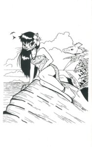Rating: Safe Score: 0 Tags: anthro bangs biped black_and_white black_hair clothed clothed_anthro clothed_female clothing cloud dinosaur domestic_cat duo e621 felid feline felis female female_anthro flower front_view full-length_portrait hair hi_res line_art long_hair mammal monochrome outside phil_bolton plant portrait pose prehistoric_species reptile scalie seaside sitting skimpy sky User: bunchy7s