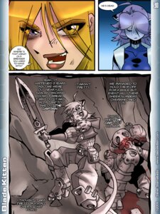 Rating: Questionable Score: 0 Tags: 2009 3:4 animal_humanoid anthro blade_kitten blood bodily_fluids cat_humanoid clothed clothing comic devi_goodrun dialogue digital_media_(artwork) domestic_cat duo_focus e621 english_text felid felid_humanoid feline feline_humanoid felis female flashback group humanoid kit_ballard mammal mammal_humanoid melee_weapon steve_stamatiadis sword tail text weapon User: bunchy7s