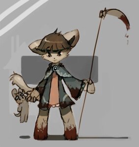 Rating: Safe Score: 0 Tags: anthro biped bittersweet_candy_bowl blood bodily_fluids child clothed clothing domestic_cat e621 felid feline felis female justin_(bcb) looking_at_viewer mammal marshmallow_(artist) melee_weapon molly_(bcb) necrololi_molly plushie polearm scythe smile solo standing tail weapon young young_anthro young_female User: bunchy7s