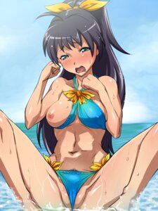 Rating: Explicit Score: 0 Tags: 1girls areolae baanin between_labia bikini black_hair breast_slip breasts cameltoe enf erect_nipples female female_only ganaha_hibiki idolmaster innie_pussy lost_clothes medium_breasts nipple_bulge nipple_slip nipples ocean one_breast_out panties ponytail pubic_hair pussy ribbon rule34 spread_legs swimsuit tears tied_hair uncensored wardrobe_malfunction wedgie wide_hips User: bunchy7s