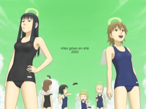 Rating: Questionable Score: 0 Tags: 2005 angel_wings black_eyes black_hair brown_eyes brown_hair cigarette cloud female french_text glasses haibane_renmei halo hand_on_hip hikari_(haibane_renmei) kana kuu light_brown_hair mizugi nemu o_o one-piece_swimsuit rakka reki rule34 school_swimsuit sea_cucumber short_hair sky smile strap_slip sukumizu swimsuit throwing wings yasunon User: bunchy7s