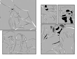 Rating: Explicit Score: 0 Tags: anal anthro canid canine canis comic dialogue domestic_dog duo e621 english_text erection genitals greyscale hand_on_another's_butt hand_on_butt humanoid_genitalia humanoid_penis male male/male male_penetrated male_penetrating male_penetrating_male mammal mobilemutt monochrome multiple_scenes oral penetration penis rimming sex text User: bunchy7s