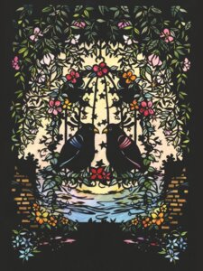 Rating: Safe Score: 0 Tags: 3:4 ambiguous_gender aquatic art_nouveau avian bird birdcage black_background black_body black_eyes brick brick_wall cage colorful_theme duo e621 english_text feral fish flat_colors flower leaf looking_at_viewer papercraft pink_body plant purple_body red_body shi-no-bu simple_background sitting surrealism swimming text traditional_media_(artwork) wall_(structure) yellow_background User: bunchy7s