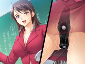 Rating: Explicit Score: 0 Tags: 1girls ail_soft ass_juice blush breasts brown_hair cleavage clothed_masturbation clothing dildo dildo_harness discreet_vibrator female masturbation mesu_nie_onna_kyoushi misaki_mizuki pussy pussy_juice rule34 saburoo sex_toy smile solo teacher vibrator User: bunchy7s