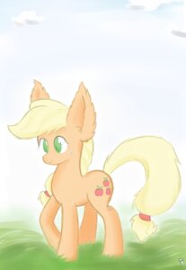 Rating: Safe Score: 0 Tags: absurd_res applejack_(mlp) big_ears blonde_hair cloud cutie_mark e621 earth_pony equid equine female feral freckles friendship_is_magic fur grass green_eyes hair hasbro heir-of-rick hi_res horse long_hair mammal my_little_pony orange_body orange_fur outside plant pony quadruped sky smile solo User: bunchy7s