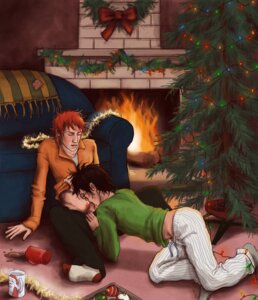 Rating: Explicit Score: 0 Tags: blowjob christmas christmas_lights christmas_tree closed_eyes fellatio fire fireplace gay gryffindor harry_james_potter harry_potter j.k.rowling male male_only multiple_males nightwear pajama_pants penis reallycorking ron_weasley rule34 sleepwear tagme yaoi User: bunchy7s