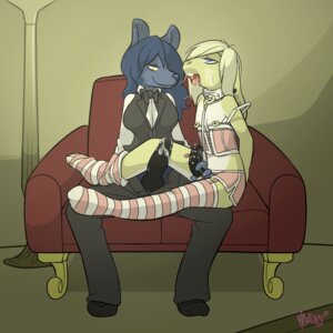 Rating: Explicit Score: 0 Tags: 1:1 2012 alex_slieght animal_genitalia animal_penis anthro black_penis blonde_hair blue_body blue_eyes blue_fur blue_hair bodily_fluids bottomwear bow_(feature) bow_tie buckteeth canid canine canine_genitalia canine_penis canis clothed clothing collar corset crossdressing cum cum_on_face cum_on_penis domestic_dog dominant dominant_gynomorph dominant_intersex duo e621 ear_piercing erection facial_piercing femboy footwear frenum_ladder frenum_piercing fully_clothed fur furniture genital_fluids genital_piercing genitals gynomorph gynomorph/male hair handjob hands_behind_back humanoid_genitalia humanoid_penis intersex intersex/male interspecies knot ladder_piercing lagomorph larger_gynomorph larger_intersex leash leg_warmers legwear lingerie lip_piercing liquorice_black long_hair male mammal messy mewdles nipple_piercing nipples open_bottomwear open_clothing open_mouth open_pants pants partially_clothed pattern_clothing pattern_footwear pattern_legwear penile penis penis_piercing piercing precum saliva saliva_string sex sitting size_difference smaller_male sofa striped_clothing striped_footwear striped_legwear stripes submissive submissive_male suit teeth thigh_highs tongue topwear yellow_eyes User: bunchy7s