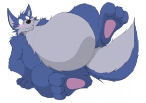 Rating: Safe Score: 0 Tags: ambiguous_gender anthro belly blue_body blue_fur blush canid canine canis e621 embarrassed feet fur hindpaw komagin mammal obese obese_ambiguous obese_anthro overweight overweight_ambiguous overweight_anthro paws solo tail wolf User: bunchy7s