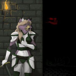 Rating: Safe Score: 0 Tags: 1:1 2012 anthro armor avian beak bleuhawke e621 female fire gryphon holding_melee_weapon holding_object holding_sword holding_weapon karren melee_weapon mythological_avian mythological_creature mythology solo sword torch warrior weapon User: bunchy7s