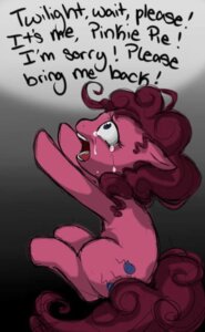 Rating: Safe Score: 0 Tags: 2012 bodily_fluids crying cutie_mark e621 earth_pony english_text equid equine female feral friendship_is_magic fur hair hasbro horse mammal my_little_pony nomiros open_mouth pink_body pink_fur pink_hair pinkie_pie_(mlp) pony sad solo tail tears text User: bunchy7s