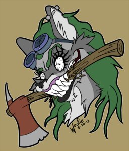 Rating: Safe Score: 0 Tags: 2013 anthro axe bite black_body black_eyes black_nose black_skin bust_portrait canid canine canis e621 ear_piercing eyelashes eyewear female fur goggles green_background green_hair grey_body grey_fur grin gums hair happy hatchet insane long_hair mammal melee_weapon piercing portrait sharp_teeth simple_background smile solo tan_background teeth weapon wolf wood woofiebrisbane User: bunchy7s Rating: Safe Score: 0 Tags: 2013 anthro axe bite black_body black_eyes black_nose black_skin bust_portrait canid canine canis e621 ear_piercing eyelashes eyewear female fur goggles green_background green_hair grey_body grey_fur grin gums hair happy hatchet insane long_hair mammal melee_weapon piercing portrait sharp_teeth simple_background smile solo tan_background teeth weapon wolf wood woofiebrisbane User: bunchy7s