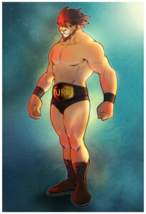 Rating: Questionable Score: 0 Tags: anthro belt boots bottomwear brown_hair clothing e621 facial_hair felid footwear hair legwear lion male mammal muscular muscular_male pantherine pose shoes short_hair shorts solo standing tailless unknown_artist wrestler wrestling wrestling_briefs wristband User: bunchy7s