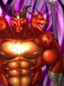 Rating: Safe Score: 0 Tags: 2013 3:4 3_heads abs anthro athletic bandage belt biceps big_muscles bottomwear canid canid_demon canine cerberus clothed clothing demon e621 european_mythology fangs fur greek_mythology hellhound hi_res horn infernal league_of_legends looking_at_viewer male mammal multi_head muscular muscular_anthro muscular_male mythological_canine mythological_creature mythology nasus_(lol) nipples open_mouth pants pecs pose reclamon riot_games solo teeth tencent tongue topless User: bunchy7s