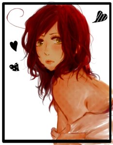 Rating: Questionable Score: 0 Tags: 1boy ahoge alternate_hairstyle arms_up axis_powers_hetalia bangs bare_shoulders blush border breast_suppress breasts brown_hair crossdressing green_eyes hand_on_chest harumu heart lips lipstick looking_at_viewer makeup male male_only naked_shirt nipples nyo!romano nyotalia pov rule34 short_hair simple_background solo swept_bangs trap undressing wavy_hair wig User: bunchy7s