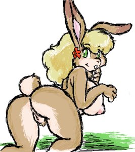 Rating: Explicit Score: 0 Tags: anthro big_breasts breasts butt digital_media_(artwork) e621 female genitals hair huge_breasts lagomorph leporid low_res mammal mutabouru nipples nude oekaki puffy_nipples rabbit solo vulva wavy_hair User: bunchy7s