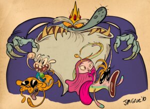 Rating: Safe Score: 0 Tags: 2010 adventure_time candy canid canine canis cartoon_network crown dessert domestic_dog e621 female finn_the_human food food_creature group hair headgear hi_res hoekkadoogen human ice_king jake_the_dog king lady_rainicorn living_candy male mammal pink_hair princess princess_bubblegum rainicorn royalty User: bunchy7s