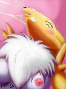 Rating: Explicit Score: 0 Tags: 2008 anthro bandai_namco blush bodily_fluids breasts canid canine cum cum_string digimon digimon_(species) e621 eyes_closed female fur genital_fluids henbe licking licking_lips licking_own_lips mammal messy nipples renamon self_lick solo tongue tongue_out white_body white_fur yellow_body yellow_fur User: bunchy7s