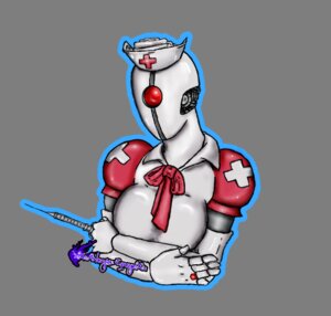 Rating: Questionable Score: 0 Tags: alpha_channel artemis_greye clothing crossed_arms e621 female half-length_portrait hat headgear headwear machine medical medical_instrument medical_syringe not_furry nurse nurse_clothing nurse_hat nurse_headwear portrait red_eyes robot scientific_instrument solo syringe white_body User: bunchy7s