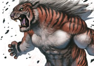 Rating: Safe Score: 0 Tags: abs absurd_res angry anthro biceps e621 embosu felid fierceness hi_res male mammal muscular muscular_anthro muscular_male nipples nude pantherine roaring solo stripes tiger User: bunchy7s