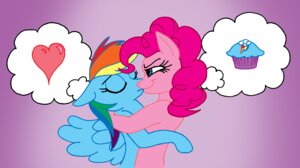 Rating: Safe Score: 0 Tags: 2011 blue_body blue_eyes blue_feathers blue_fur cupcake cupcakes_(mlp_fanfic) digital_media_(artwork) duo e621 earth_pony equid equine eyes_closed feathered_wings feathers female female/female feral food friendship_is_magic fur hair half-closed_eyes hasbro heart_symbol horse hug kiss_on_lips kissing mammal multicolored_hair my_little_pony mythological_creature mythological_equine mythology narrowed_eyes outline pegasus pink_body pink_fur pink_hair pinkie_pie_(mlp) pony rainbow_dash_(mlp) rainbow_hair simple_background smile smirk teygrim uhoh wing_boner wings User: bunchy7s