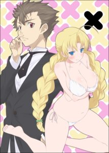 Rating: Questionable Score: 0 Tags: akiharu_hino alternate_hairstyle barefoot bikini blonde_hair blue_eyes braid breast_hold breasts cleavage female hino_akiharu kneeling ladies_versus_butlers! large_breasts long_hair mizuki_makoto rule34 scar sernia_iori_flameheart side-tie_bikini swimsuit tied_hair twin_braids twintails very_long_hair User: bunchy7s