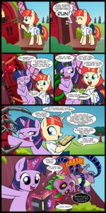 Rating: Safe Score: 0 Tags: 1:2 absurd_res anthro black_sclera blue_eyes book clothed clothing comic constructed_language cutie_mark dialogue digital_media_(artwork) door dragon e621 english_text equid equine eyes_closed female feral fictional_language forked_tongue friendship_is_magic fur group hair hasbro hi_res horn madmax magic male mammal multicolored_hair my_little_pony mythological_creature mythological_equine mythological_scalie mythology nightmare_fuel open_mouth open_smile outside pupils purple_body purple_eyes purple_fur purple_hair purple_scales religion saddle_bag scales scalie sky slit_pupils smile spike_(mlp) tail tentacles text tongue twilight_sparkle_(mlp) two_tone_hair unicorn yellow_eyes young young_anthro User: bunchy7s