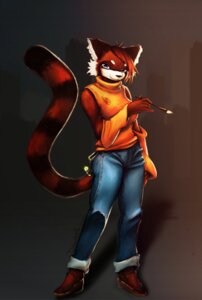 Rating: Safe Score: 0 Tags: 2008 5_fingers ailurid anthro armwear biped blue_eyes bottomwear brown_body brown_fur brown_hair brush clothed clothing dawkz denim denim_bottomwear denim_clothing detached_sleeves e621 female fingers footwear fully_clothed fur hair hi_res holding_object humanoid_hands jeans looking_at_viewer mammal paintbrush pants red_panda sleeveless_shirt smile solo standing stripes tail topaz_(dawkz) white_body white_fur User: bunchy7s Rating: Safe Score: 0 Tags: 2008 5_fingers ailurid anthro armwear biped blue_eyes bottomwear brown_body brown_fur brown_hair brush clothed clothing dawkz denim denim_bottomwear denim_clothing detached_sleeves e621 female fingers footwear fully_clothed fur hair hi_res holding_object humanoid_hands jeans looking_at_viewer mammal paintbrush pants red_panda sleeveless_shirt smile solo standing stripes tail topaz_(dawkz) white_body white_fur User: bunchy7s