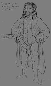 Rating: Explicit Score: 0 Tags: 1boy arm_hair beard chest_hair christianity crown_of_thorns gabe_martinez hairy happy_trail jesus_christ leg_hair male male_only open_robe pubes pubic_hair pubic_trail religion robe rule34 smile solo tagme User: bunchy7s