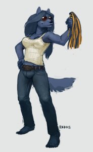 Rating: Safe Score: 0 Tags: anthro barefoot belt biped blue_body blue_hair bottomwear canid canine canis clothing denim denim_bottomwear denim_clothing domestic_dog e621 eyewear feet female flogger hair hi_res jeans liquorice_black mammal pants redic-nomad shirt solo sunglasses tail tank_top topwear whip User: bunchy7s Rating: Safe Score: 0 Tags: anthro barefoot belt biped blue_body blue_hair bottomwear canid canine canis clothing denim denim_bottomwear denim_clothing domestic_dog e621 eyewear feet female flogger hair hi_res jeans liquorice_black mammal pants redic-nomad shirt solo sunglasses tail tank_top topwear whip User: bunchy7s