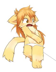 Rating: Questionable Score: 0 Tags: anthro blush chest_tuft clothed clothing domestic_cat e621 feet felid feline felis female fur hair hindpaw kemono kemonogatari konzaburou loli mammal orange_hair panties paws solo tail topless tuft underwear yellow_body yellow_fur young young_anthro young_female User: bunchy7s
