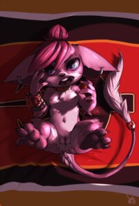 Rating: Explicit Score: 0 Tags: adril_(character) atryl big_eyes bird's-eye_view bracelet breasts buckteeth chua claws collar digital_media_(artwork) e621 ear_piercing eyebrow_piercing facial_piercing feet female feral fur genitals hair hair_bun hi_res high-angle_view hindpaw jewelry lying mammal nipples on_back open_mouth paws piercing pink_body pink_fur purple_eyes solo spread_legs spreading teeth vulva wildstar User: bunchy7s