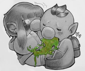 Rating: Explicit Score: 0 Tags: backpack bangs biped blunt_bangs bodily_fluids clothing duo e621 ear_piercing emetophilia eyes_closed fan_character female gloves green_vomit hair handwear heart_symbol humanoid humanoid_on_humanoid humanoid_pointy_ears low_res male male/female nintendo not_furry olimar olimarpuke-chan piercing pikmin pointy_ears pupils round_nose small_pupils source_request spot_color topwear vomit vomiting vomiting_on_another what User: bunchy7s
