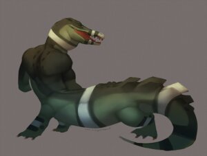 Rating: Safe Score: 0 Tags: 2014 ambiguous_gender crocodile crocodilian crocodilian_taur e621 eyes_closed green_body grey_background katanimate reptile reptile_taur scalie scalie_taur simple_background solo taur User: bunchy7s