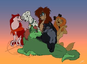 Rating: Safe Score: 0 Tags: 101_dalmatians accessory balto_(series) bedroom_eyes being_watched black_body black_fur bow_(feature) bow_accessory bow_ribbon canid canine canis clothing collar collar_tag crossover dalmatian digitigrade disney dixie_(tfath) domestic_dog dominic_(rick149) e621 emberwolfsart eye_contact eyeshadow female feral floppy_ears fur green_body green_fur group hair hair_accessory hair_bow hair_ribbon hunting_dog husky inner_ear_fluff jenna_(balto) kerchief looking_at_another makeup male mammal markings mascara narrowed_eyes nordic_sled_dog oliver_and_company open_mouth orange_hair perdita quadruped red_body red_fur red_hair ribbons rita_(disney) romantic romantic_couple saluki seductive sighthound smile spitz spots spotted_body spotted_fur style_crossover tail the_fox_and_the_hound tuft universal_studios wolf User: bunchy7s