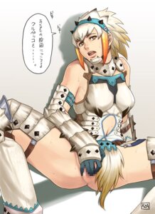 Rating: Explicit Score: 0 Tags: azasuke barioth_(armor) beriorosu brown_eyes capcom censored female masturbation monster_hunter rule34 solo sweat translation_request white_hair User: bunchy7s