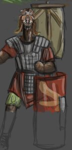 Rating: Safe Score: 0 Tags: ambiguous_gender anthro armor bovid caprine clothing detailed e621 gdane goat mammal military realistic shield shirt simple_background soldier solo standard topwear tunic warrior User: bunchy7s Rating: Safe Score: 0 Tags: ambiguous_gender anthro armor bovid caprine clothing detailed e621 gdane goat mammal military realistic shield shirt simple_background soldier solo standard topwear tunic warrior User: bunchy7s