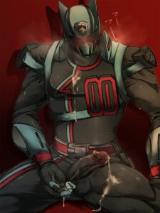 Rating: Explicit Score: 0 Tags: 3:4 after_masturbation after_orgasm anthro armor balls blush bodily_fluids canid canine canis clothing covered_face cum cum_on_chest cum_on_clothing cum_on_hand cum_on_leg cum_on_penis cum_on_self cum_string dekamaster doggie_kruger domestic_dog dripping e621 erection fingerless_gloves genital_fluids genitals gloves handwear hatonasi headgear helmet humanoid_genitalia humanoid_penis japanese_text male mammal messy muscular muscular_anthro muscular_male penis power_rangers sitting solo spandex spandex_suit sticky super_sentai text tight_clothing tokusou_sentai_dekaranger uniform visor_helmet User: bunchy7s