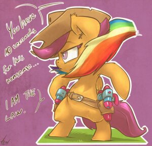 Rating: Safe Score: 0 Tags: 2013 atryl belt biting_on_toothpick blue_body blue_fur clothing cowboy cowboy_hat dialogue digital_media_(artwork) duo e621 english_text equid equine feathered_wings feathers female feral friendship_is_magic fur grass hair hasbro hat headgear headwear mammal multicolored_hair my_little_pony mythological_creature mythological_equine mythology orange_body orange_feathers orange_fur pegasus plant purple_background purple_eyes purple_hair rainbow_dash_(mlp) rainbow_hair scootaloo_(mlp) signature simple_background solo_focus standing text toothpick toy wings young User: bunchy7s