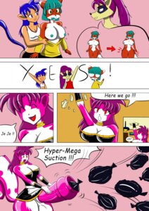 Rating: Explicit Score: 0 Tags: 2013 anthro big_breasts big_penis blue_hair breasts canid canine clothing cock_vore comic dialogue e621 english_text female fox genitals green_hair group gynomorph hair hi_res intersex lady_drasami maleabel mammal nipples penetration penile penis procyonid purple_hair raccoon text trash urethral urethral_penetration vacuum_penis vore what what_has_science_done User: bunchy7s