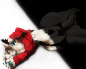 Rating: Questionable Score: 0 Tags: 10r anthro biped blue_eyes bottomless canid canine clothed clothing e621 female fox heart_symbol hi_res looking_at_viewer lying mammal markings midriff navel on_back one_eye_closed pawpads paws shirt solo tail topwear young young_anthro young_female User: bunchy7s