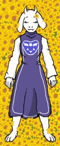 Rating: Safe Score: 0 Tags: 3_toes anthro barefoot biped boss_monster_(undertale) bovid caprine claws clothed clothing delta_rune_(emblem) digital_media_(artwork) e621 eyes_closed feet female flower fur hindpaw horn mammal paws plant plantigrade sleeping smile solo sunflower symbol toe_claws toes toriel undertale undertale_(series) vappyvap_(artist) white_body white_fur User: bunchy7s